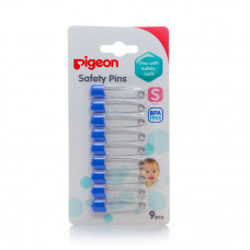 Pigeon Safety Pins Small 9 Pcs/Card Pigeon Safety Pins Small 9 Pcs/Card