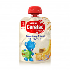 Cerelac Banana Orange Biscuit (90 gm) Cerelac Banana Orange Biscuit (90 gm)