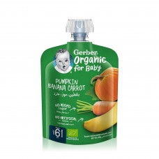 Gerber Pumpkin Banana Carrot Organic Gerber Pumpkin Banana Carrot Organic