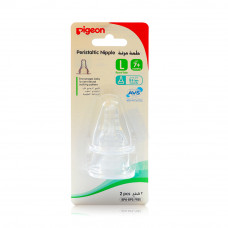 Pigeon S-Type Nipple Large 2Pcs Blister Pigeon S-Type Nipple Large 2Pcs Blister