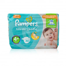 Pampers Active Baby S4+ Valuepack Large
