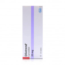 Dilatrend 25mg Tablets Dilatrend 25mg Tablets
