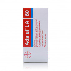 Adalat La 60mg Tablets Adalat La 60mg Tablets