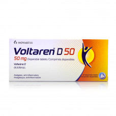 Voltaren-D 50mg Dispersible Tablets Voltaren-D 50mg Dispersible Tablets
