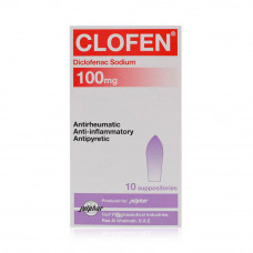 Clofen 100mg Suppository Clofen 100mg Suppository