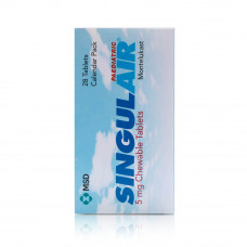 Singulair 5mg Paed/Chewable Tablets Singulair 5mg Paed/Chewable Tablets