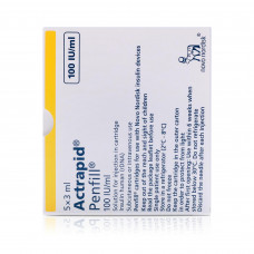 Actrapid Penfill 100 IU/ml 5x3ml