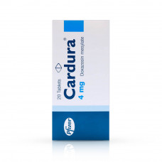 Cardura Tablets 4mg Cardura Tablets 4mg