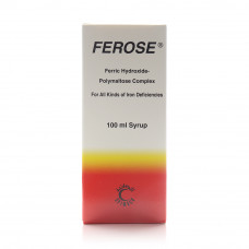 Ferose 50Mg/5ml Syrup, 100ml Ferose 50Mg/5ml Syrup, 100ml
