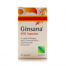 Ginsana G115 Capsules – 30's Ginsana G115 Capsules – 30's
