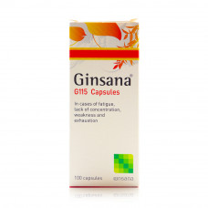 Ginsana G115 Capsules – 100's Ginsana G115 Capsules – 100's