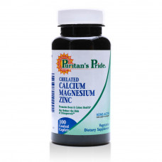 Puritan’s Pride Calcium Magnesium Zinc 100 Caplets Puritan’s Pride Calcium Magnesium Zinc 100 Caplets