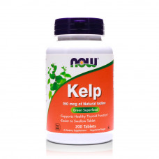 Now Kelp 150mcg Natural iodine Tablets Now Kelp 150mcg Natural iodine Tablets