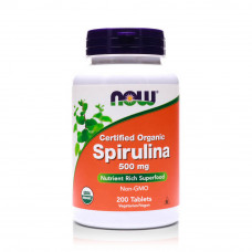 Now Spirulina 500mg Tablets Now Spirulina 500mg Tablets