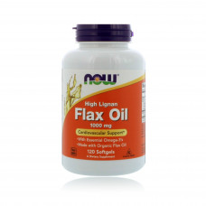 NOW Flax Seed Oil 1,000 mg – 120 Softgels NOW Flax Seed Oil 1,000 mg – 120 Softgels