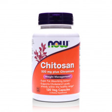 NOW Chitosan 500 mg + Chromium – 120 Veg Capsules NOW Chitosan 500 mg + Chromium – 120 Veg Capsules