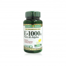 Nature’s Bounty Vitamin E 1000 IU (DL-Alpha Tocopheryl Acetate) Softgels Nature’s Bounty Vitamin E 1000 IU (DL-Alpha Tocopheryl Acetate) Softgels