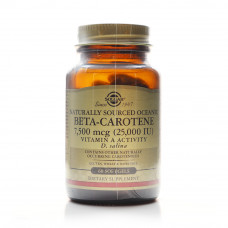 Solgar Oceanic Beta-Carotene 25,000 IU – 60 Softgels Solgar Oceanic Beta-Carotene 25,000 IU – 60 Softgels