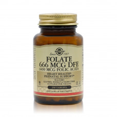 Solgar Folic Acid 400 µg – 250 Tablets
