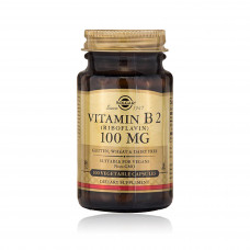 Solgar Vitamin B2 (Riboflavin) 100 mg – 100 Vegetable Capsules Solgar Vitamin B2 (Riboflavin) 100 mg – 100 Vegetable Capsules