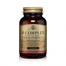 Solgar B‑Complex with Vitamin C Stress Formula – 100 Tablets