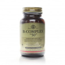 Solgar B-Complex 50 mg – 100 Tablets Solgar B-Complex 50 mg – 100 Tablets