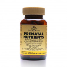 Solgar Prenatal Nutrients – 120 Tablets Solgar Prenatal Nutrients – 120 Tablets