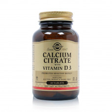 Solgar Calcium Citrate + Vitamin D3 – 60 Tablets