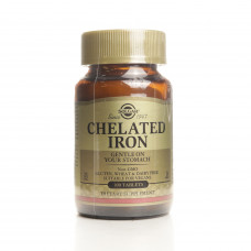 Solgar Chelated Iron – 100 Tablets