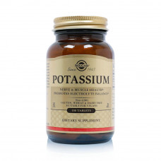 Solgar Potassium – 100 Tablets Solgar Potassium – 100 Tablets