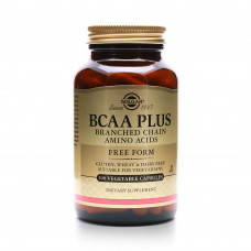 Solgar BCAA Plus – 100 Vegetable Capsules Solgar BCAA Plus – 100 Vegetable Capsules