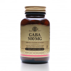 Solgar GABA 500 mg – 50 Vegetable Capsules