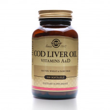 Solgar Norwegian Cod Liver Oil – 100 Softgels Solgar Norwegian Cod Liver Oil – 100 Softgels