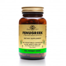 Solgar FP Fenugreek – 100 Vegetable Capsules