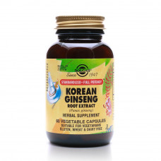 Solgar Korean Ginseng Root Extract – 60 Vegetable Capsules Solgar Korean Ginseng Root Extract – 60 Vegetable Capsules