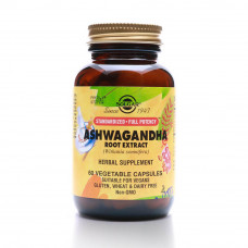 Solgar Ashwagandha Root Extract (SFP) – 60 Vegetable Capsules Solgar Ashwagandha Root Extract (SFP) – 60 Vegetable Capsules