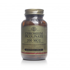 Solgar Chromium Picolinate 200 µg – 90 Vegetable Capsules Solgar Chromium Picolinate 200 µg – 90 Vegetable Capsules