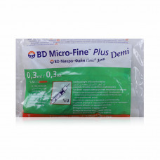 Bd Microfine Insulin Syringe 0.3ml 30gm Bd Microfine Insulin Syringe 0.3ml 30gm
