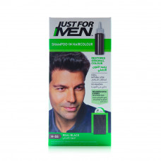 Just For Men Shampoo-In Haircolor Real Black 2x30ml Just For Men Shampoo-In Haircolor Real Black 2x30ml