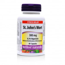 Webber Naturals St.Johns Wort Extract 300mg Capsules Webber Naturals St.Johns Wort Extract 300mg Capsules