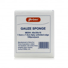 Prime Gauze Sponge 7.5x7.5cm Prime Gauze Sponge 7.5x7.5cm