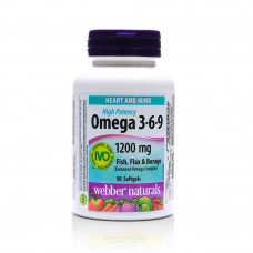 Webber Naturals Omega 3-6-9 1200mg Webber Naturals Omega 3-6-9 1200mg