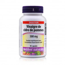 Webber Naturals Apple Cider Vinegar 500mg Capsules Webber Naturals Apple Cider Vinegar 500mg Capsules