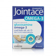 Vitabiotics Jointace Omega-3 Micronutrient Supplement - Gluten Free, Preservatives Free 30 pcs Vitabiotics Jointace Omega-3 Micronutrient Supplement - Gluten Free, Preservatives Free 30 pcs