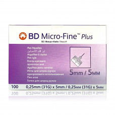 Bd Micro Fine Plus Pen Needles 5mm 31G Bd Micro Fine Plus Pen Needles 5mm 31G