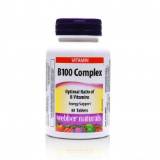 Webber Naturals Vitamin B 100 Complex Tablets Webber Naturals Vitamin B 100 Complex Tablets