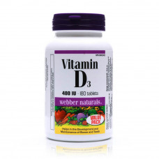 Webber Naturals Vit D3 400Iu Webber Naturals Vit D3 400Iu