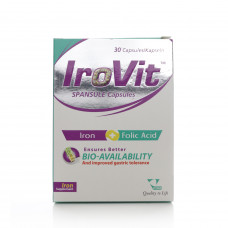 Vitane Irovit Pregnancy Support Supplement, 30 Capsules