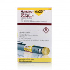 Humalog Kwik Pen Mix 25 100/3ml Prefilled Humalog Kwik Pen Mix 25 100/3ml Prefilled