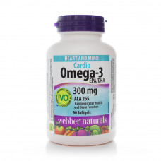 Webber Naturals Omega 3 Cardio Softgels Webber Naturals Omega 3 Cardio Softgels